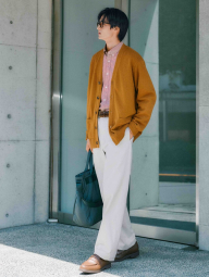 Кожаный плетеный ремень UNIQLO 1159856219 (Коричневый M)