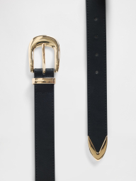 Женский ремень GAP из экокожи 1159856364 (Черный M)