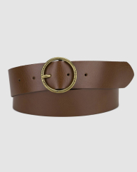 Кожаный ремень Levi's 1159857480 (Коричневый S)