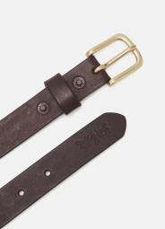 Мужской кожаный ремень Levi's 1159857770 (Коричневый 34)