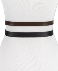 Женский набор ремней Calvin Klein 1159859059 (Черный/Коричневый L)