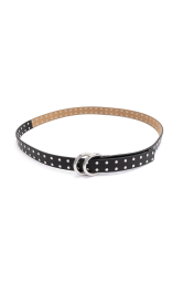 Шкіряний ремінь Michael Kors 1159859299 (Чорний S/M)