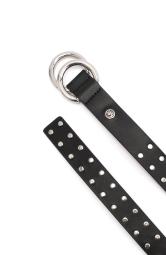 Шкіряний ремінь Michael Kors 1159859299 (Чорний S/M)