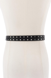 Шкіряний ремінь Michael Kors 1159859299 (Чорний S/M)