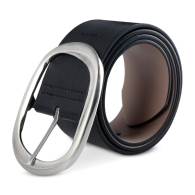 Жіночий двосторонній ремінь Calvin Klein 1159859497 (Чорний/Бежевий S)