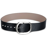 Жіночий двосторонній ремінь Calvin Klein 1159859497 (Чорний/Бежевий S)