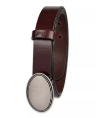 Кожаный женский ремень Levi's 1159859997 (Бордовый S)