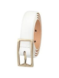 Жіночий ремінь Calvin Klein 1159860003 (Молочний XL)