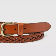Женский кожаный ремень Levi's 1159862360 (Коричневый M)