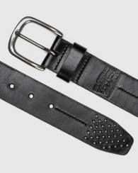 Шкіряний ремінь Levi's 1159862483 (Чорний 36)