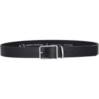 Мужской ремень Armani Exchange с логотипом 1159864176 (Черный 50)