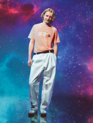 Ремень UNIQLO 1160062409 (Синий/Красный L)