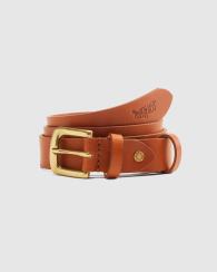 Чоловічий шкіряний ремінь Levi's 1161653411 (Коричневий 40)