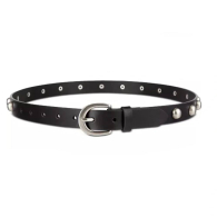 Кожаный ремень Levi's с бусинами 1161942943 (Черный M)