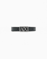 Двосторонній ремінь Armani Exchange 1162043070 (Чорний/Молочний 30)