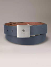 Двосторонній чоловічий ремінь Calvin Klein з екошкіри 1162666841 (Синій/Коричневий S)
