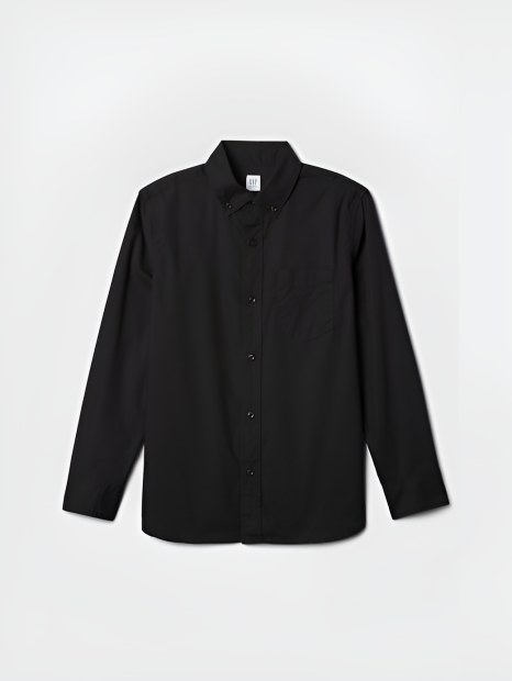 Детская рубашка GAP 1159840108 (Черный M)