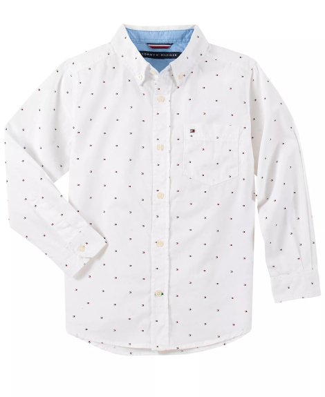 Детская рубашка Tommy Hilfiger 1159851807 (Белый L) на рост 150 см