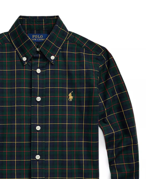 Детская рубашка Ralph Lauren в клетку 1159852667 (Разные цвета L) на рост 150-161 см