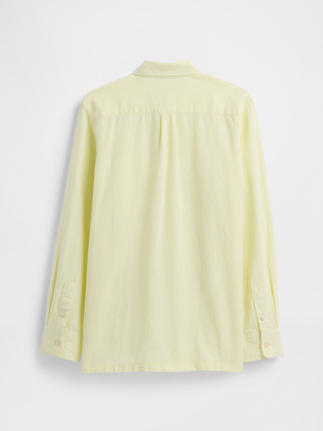 Детская рубашка GAP из смеси льна и хлопка 1159855078 (Желтый M) на рост 130 см