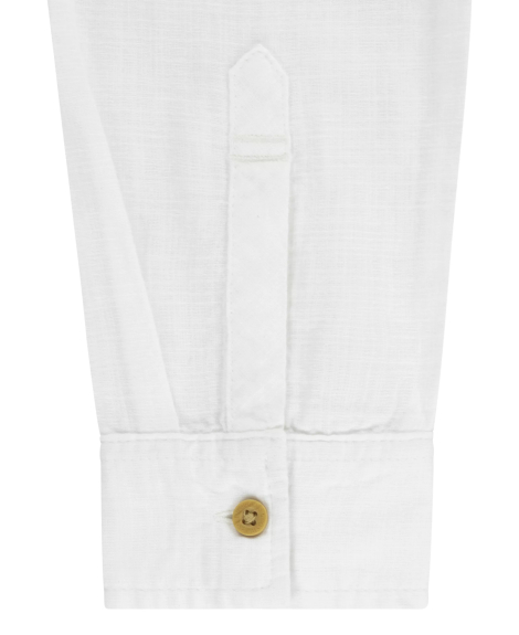 Дитяча бавовняна сорочка Levi's 1159858296 (Білий L) на зріст 147-163 см