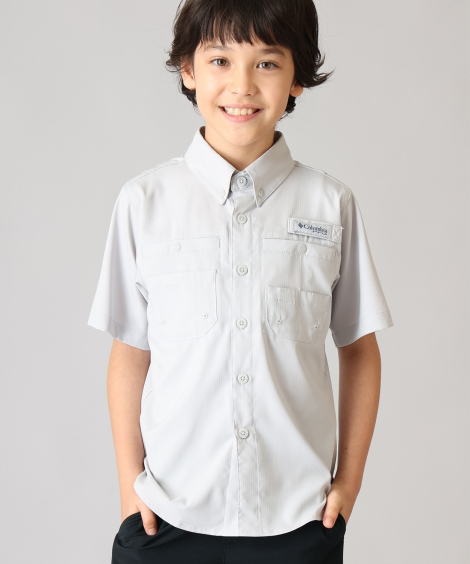 Рубашка Columbia с технологией Omni-Shade 1159860556 (Серый M) на рост 141-149 см