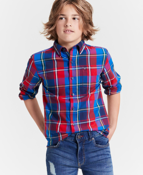 Детская рубашка Tommy Hilfiger 1159863508 (Разные цвета L) на рост 150-152 см
