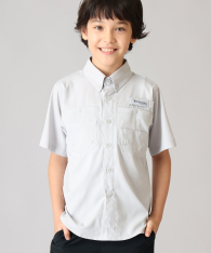 Рубашка Columbia с технологией Omni-Shade 1159860556 (Серый M) на рост 141-149 см