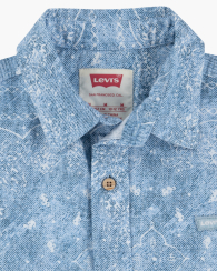 Детская рубашка Levi's с принтом 1159861970 (Голубой L) на рост 147-163 см