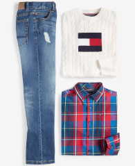 Детская рубашка Tommy Hilfiger 1159863508 (Разные цвета L) на рост 150-152 см