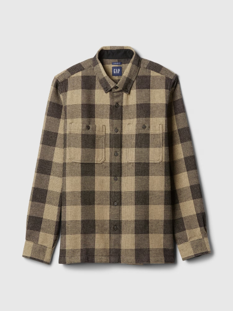 Мужская рубашка GAP из вафельной ткани 1159839971 (Разные цвета XL)