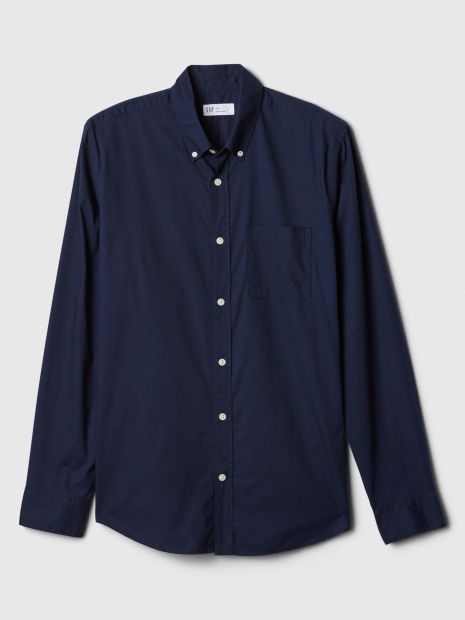 Классическая мужская рубашка GAP 1159844269 (Синий XXL)