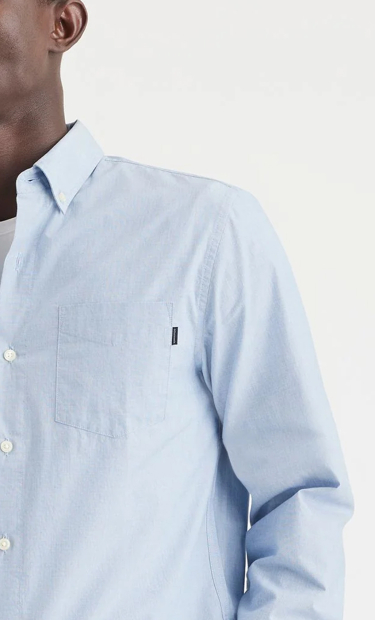 Чоловіча сорочка Dockers 1159845716 (Блакитний XXL)