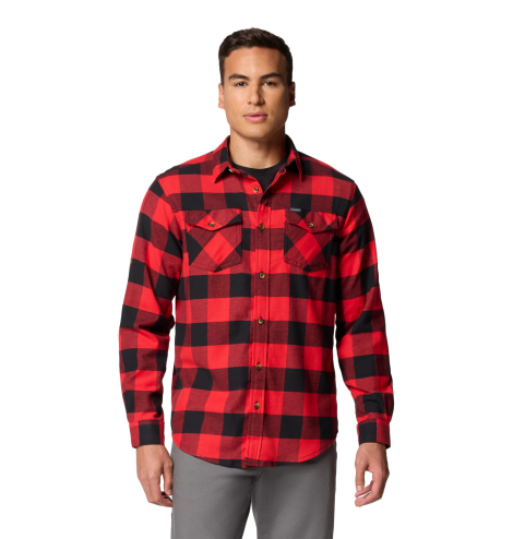 Мужская фланелевая рубашка Columbia 1159846752 (Красный XS)