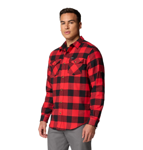 Мужская фланелевая рубашка Columbia 1159846752 (Красный XS)