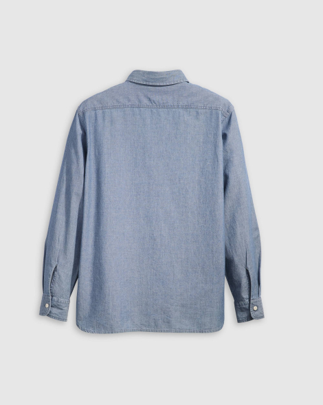 Чоловіча сорочка Levi's на гудзиках 1159847382 (Синій S)