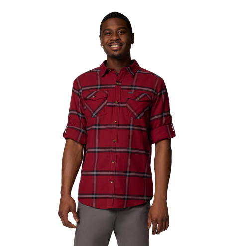 Чоловіча фланелева сорочка Columbia 1159848466 (Червоний S)