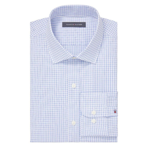 Мужская рубашка Tommy Hilfiger с принтом 1159849086 (Синий/Белый XXL)