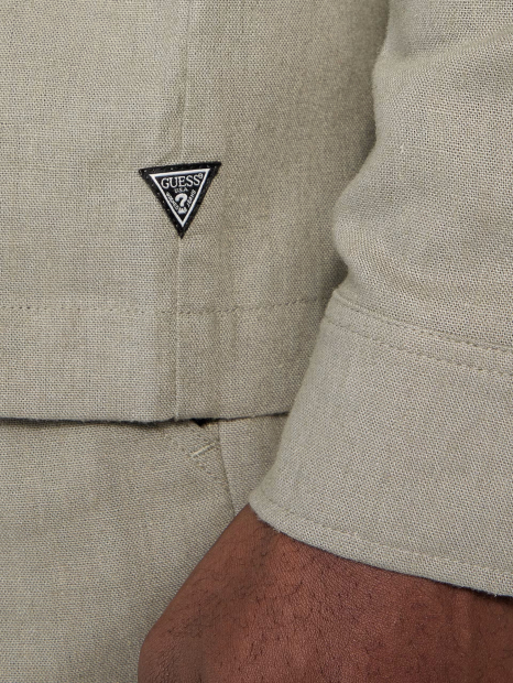 Мужская рубашка GUESS 1159849090 (Зеленый XXL)