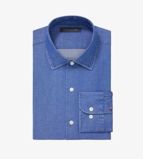 Чоловіча сорочка Tommy Hilfiger 1159849670 (Синій XXL)