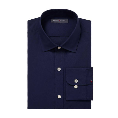 Мужская рубашка Tommy Hilfiger 1159849692 (Синий XL)