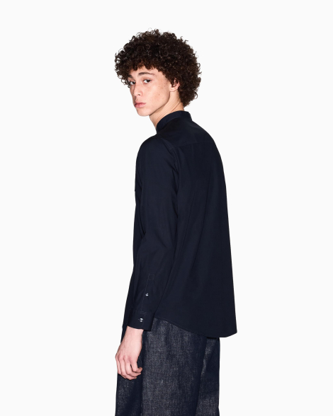 Чоловічі сорочки Armani Exchange з логотипом 1159850787 (Синій L)