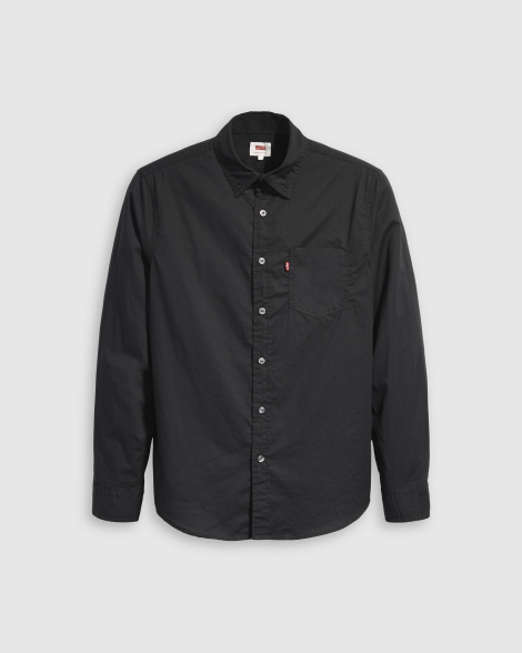 Мужская рубашка Levi's с карманом 1159850855 (Черный L)