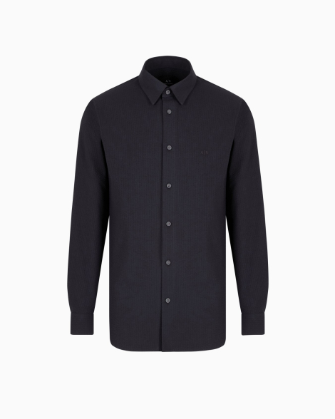 Чоловіча сорочка Armani Exchange 1159850858 (Синій XL)