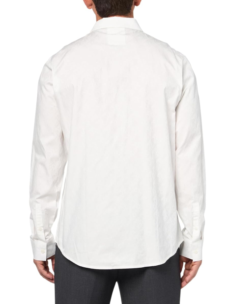 Чоловічі сорочки Armani Exchange з візерунком 1159851417 (Білий M)