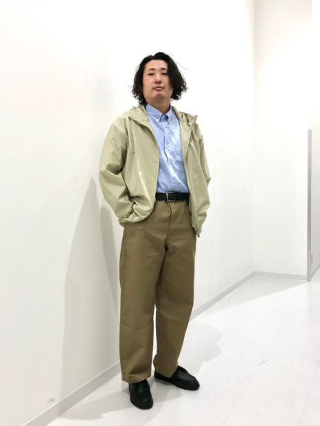 Рубашка UNIQLO 1159851926 (Голубой M)