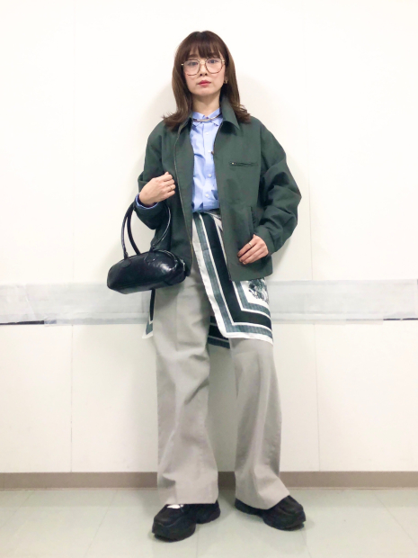 Рубашка UNIQLO 1159851926 (Голубой M)