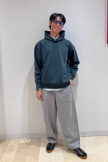 Рубашка UNIQLO на пуговицах 1159852136 (Зеленый XL)