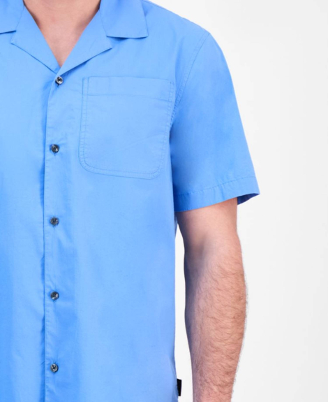 Чоловічі сорочки з коротким рукавом Michael Kors 1159852936 (Блакитний XS)