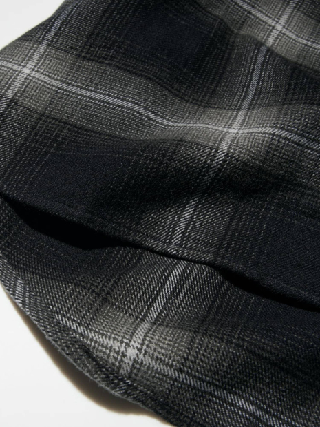 Фланелева сорочка в клітину UNIQLO 1159852954 (Чорний L)